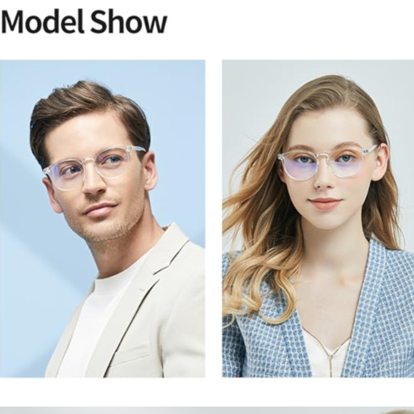 CNLO BLUE LIGHT BLOCKING GLASSES UNISEX, BLOCK BLUE LIGHT FROM DIGITAL DEVICES - Picture 10 of 11